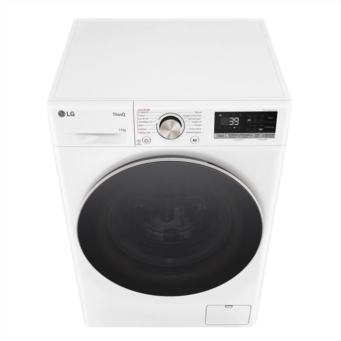 LG - Lavatrice AI DD R7 F4R7011TSWG 11kg Classe A-Bianca