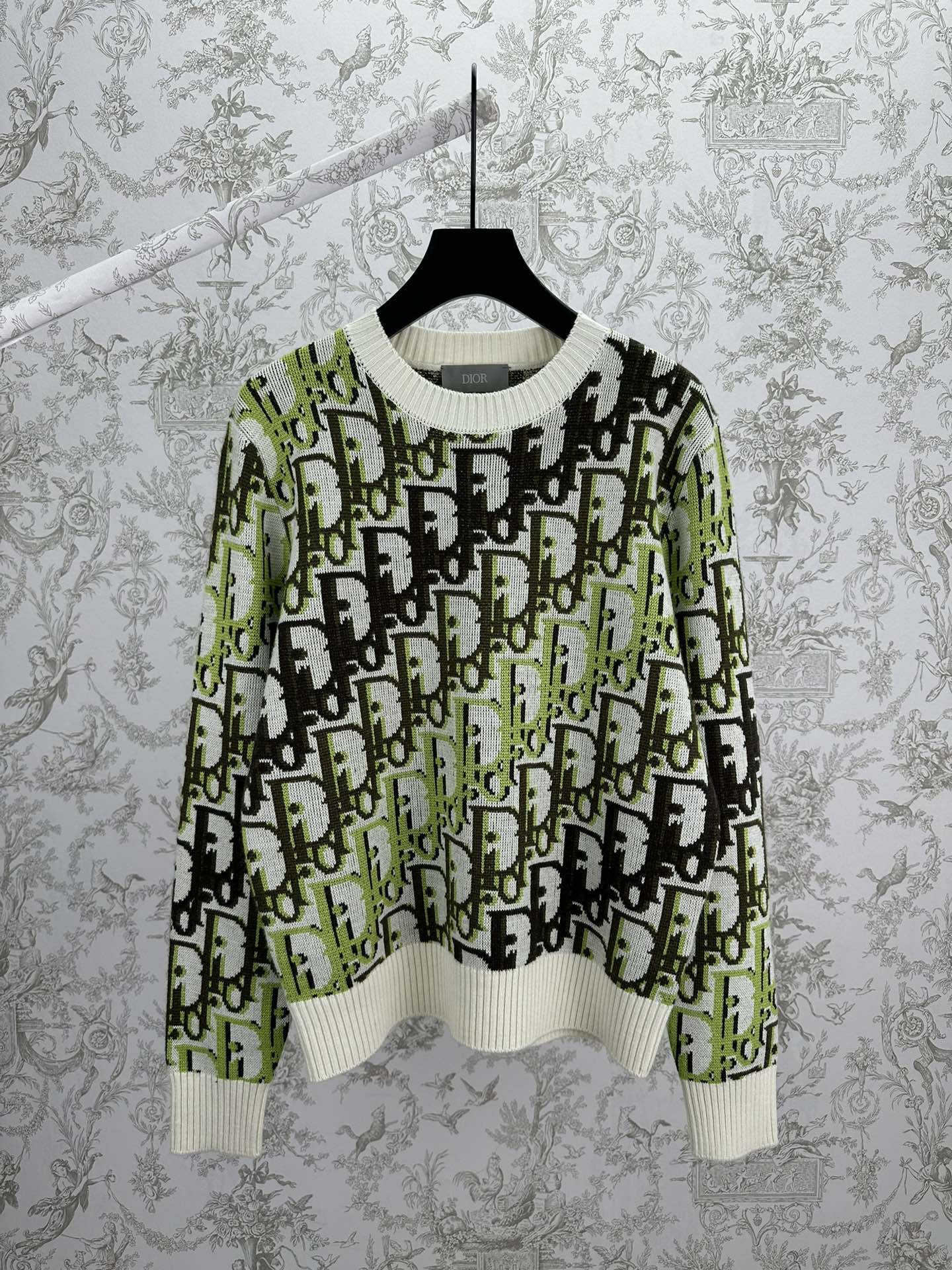 DR Knit wool fabric sweater 2025ss