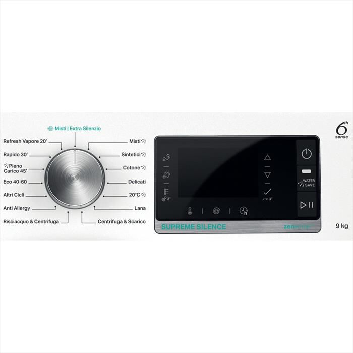 WHIRLPOOL - Lavatrice SUPREME SILENCE W8 W946WR IT 9 Kg - A-Bianco