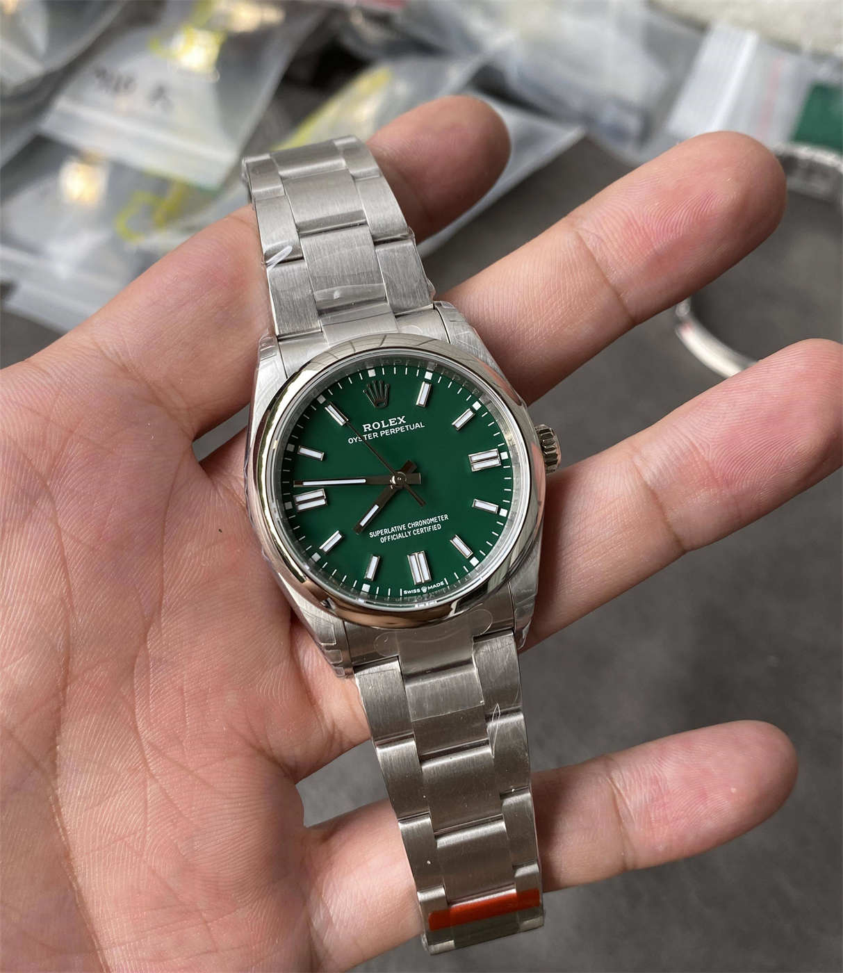 Rolex Oyster Perpetual 36 Green Dial Replica – VS Factory M126000-0005 with Dandong 3230 Movement