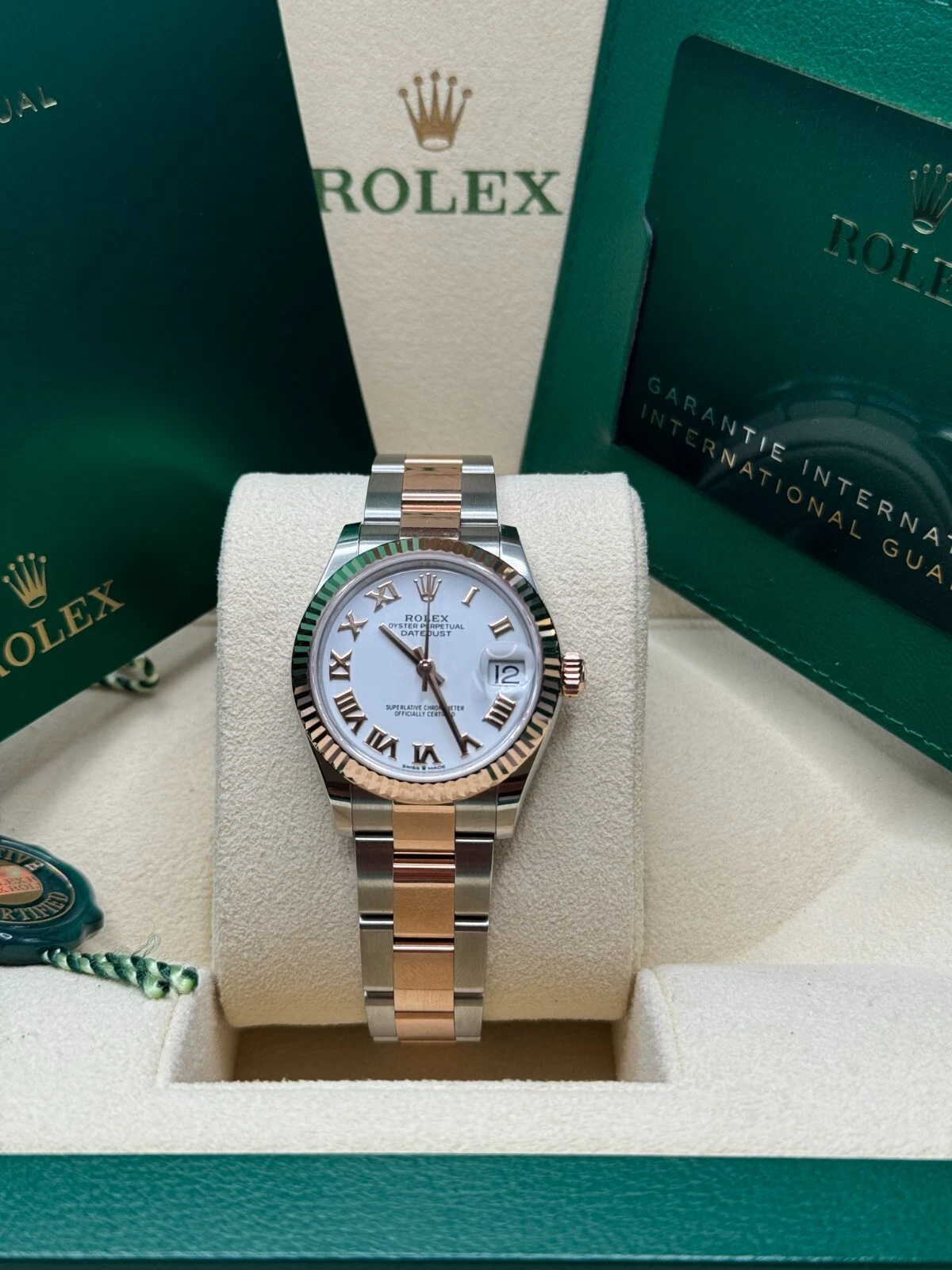 【Super Clone】RLX Datejust m278271-0001/0002 White 31mm Dial Oyster Bracelet Watch