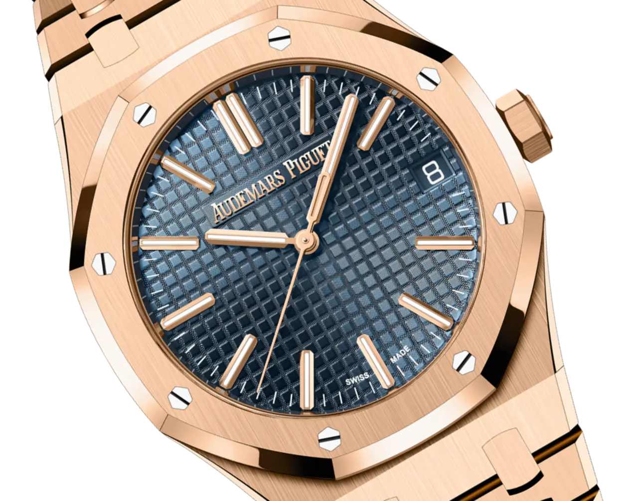 Audemars Piguet ROYAL OAK Pink Gold “Night Blue Cloud 50” Dial 41mm 15510OR.OO.1320OR.03