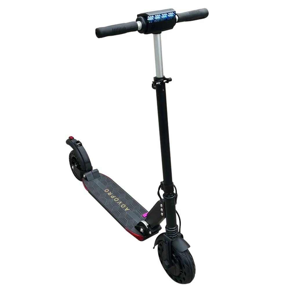 AOVOPRO S3 ES40 EW4 Folding Electric Scooter LCD Display Solid Tire APP Control Waterproof