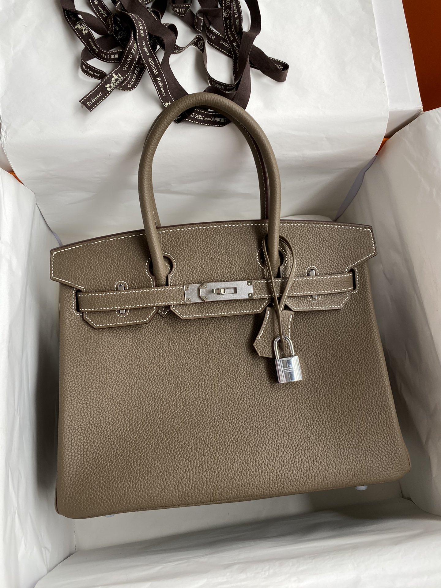 Hermes Birkin 25-35cm custom TOGO