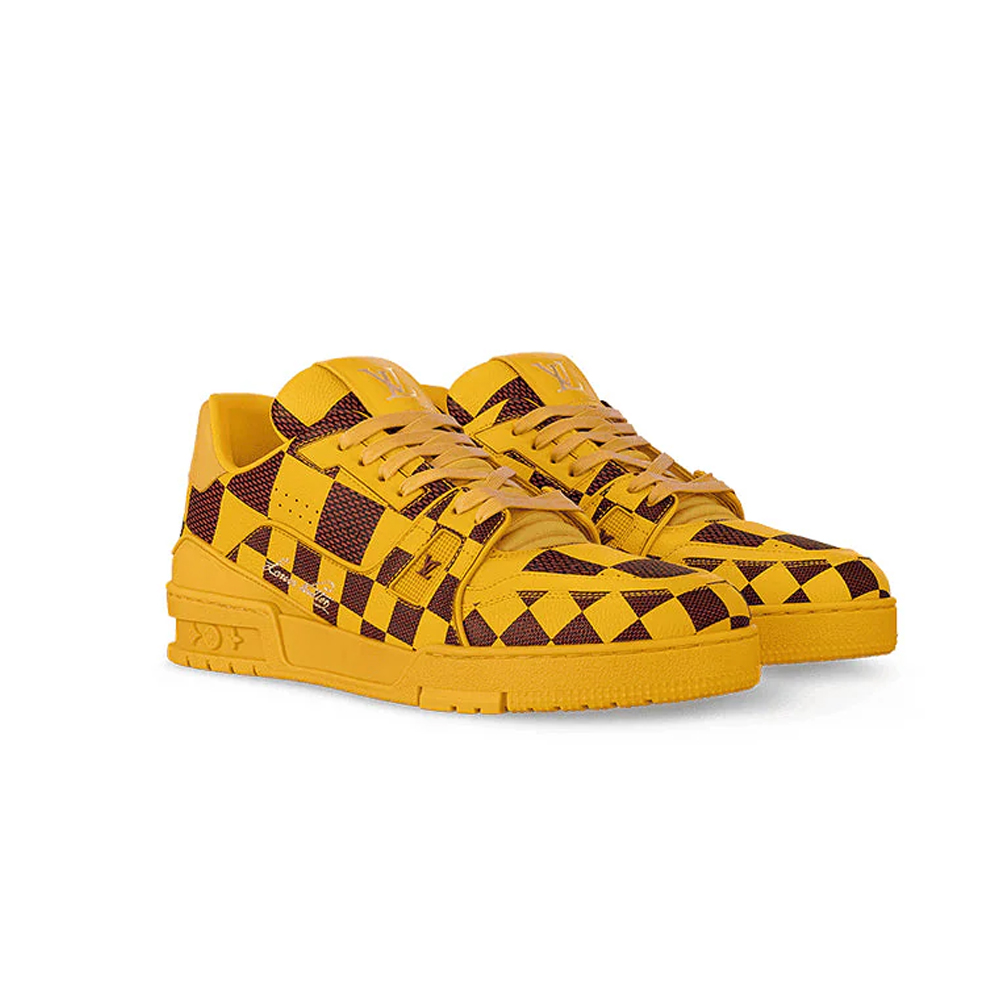 LV  Trainer Sneaker ‘DarkYellow’