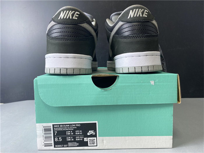 NK SB Dunk Low J-Pack Shadow BQ6817-007