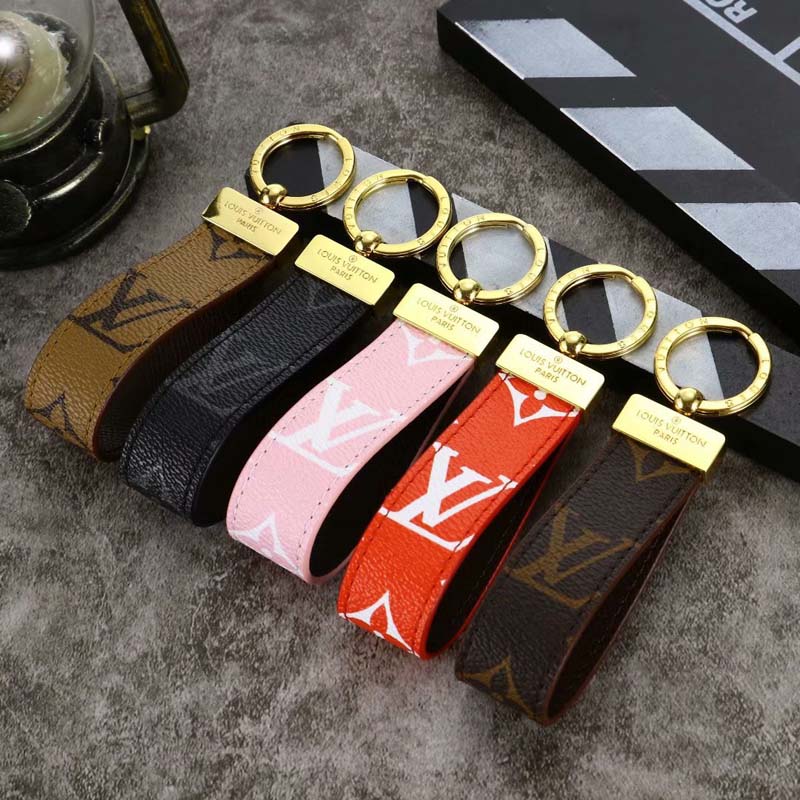 Handmade Leather 15 Colors Key Chain YSK-917000295