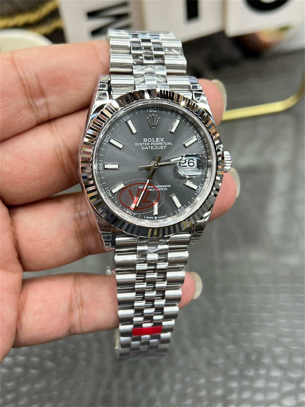 VSF Rolex Datejust 41 Replica | Gray Dial with 3235 Movement (70-Hour)