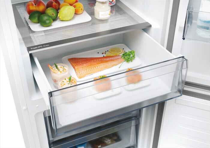 CANDY - Frigorifero combinato CNCQ2T618EW Classe E 355 lt-Bianco