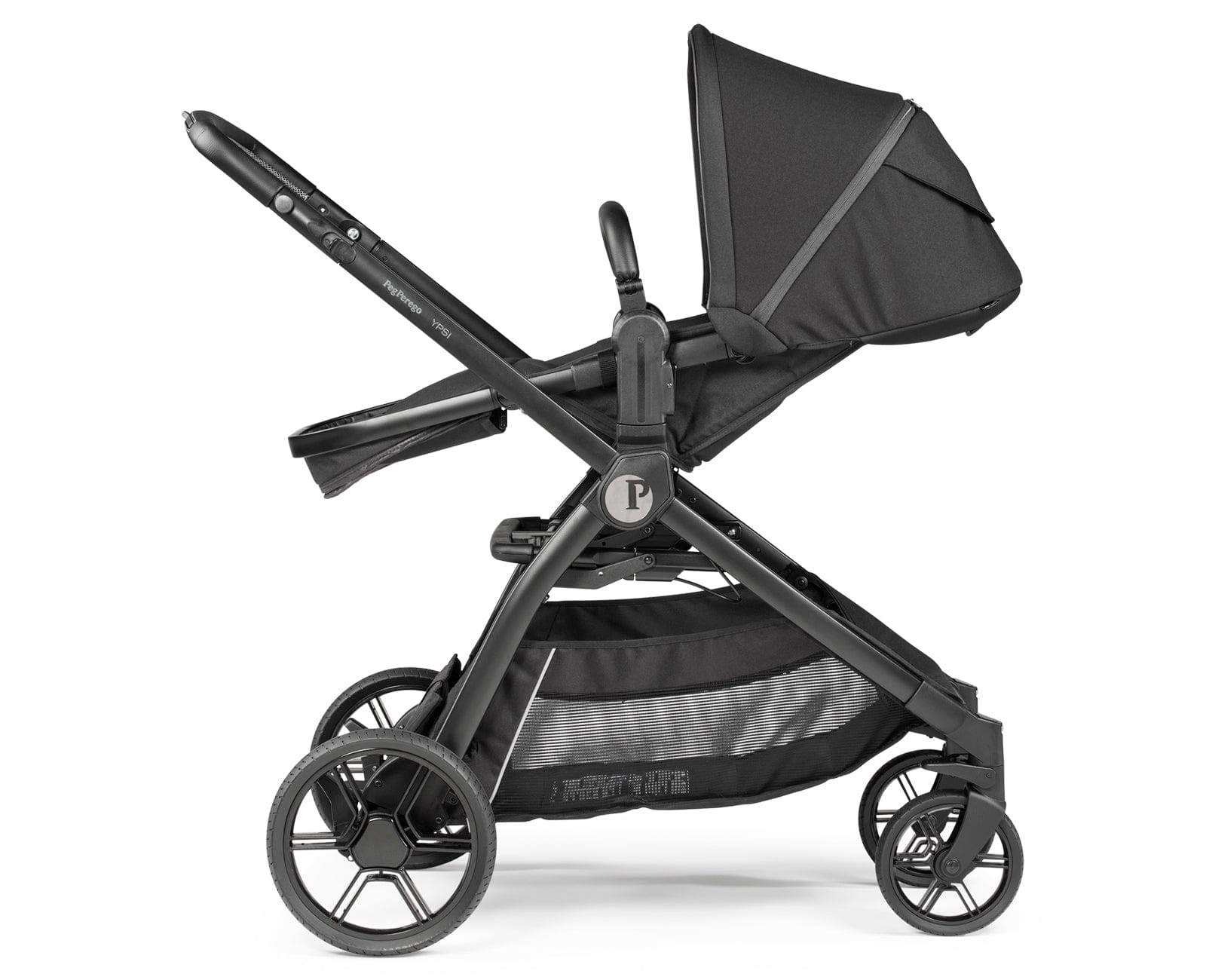 PEG YPSI Single-to-Double Stroller 2025 - True Black