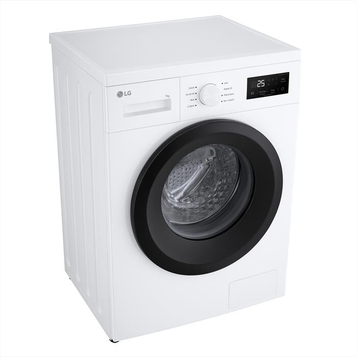 LG - Lavatrice Slim F4NA10S7NWK 7KG Classe A-White