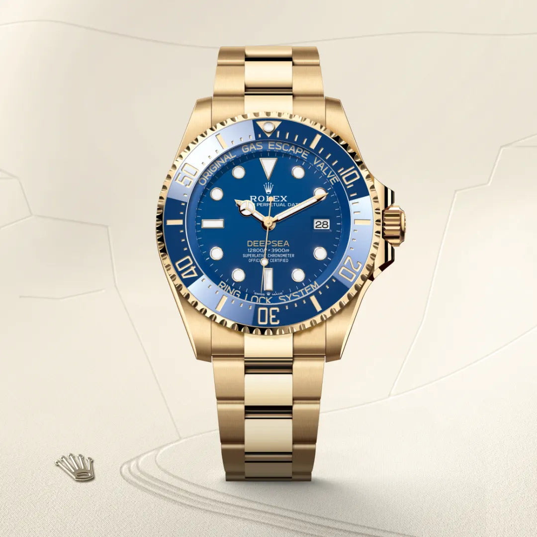 2025 Rolex Deepsea Rolex Oyster, 44 mm, yellow gold M136668LB-0001