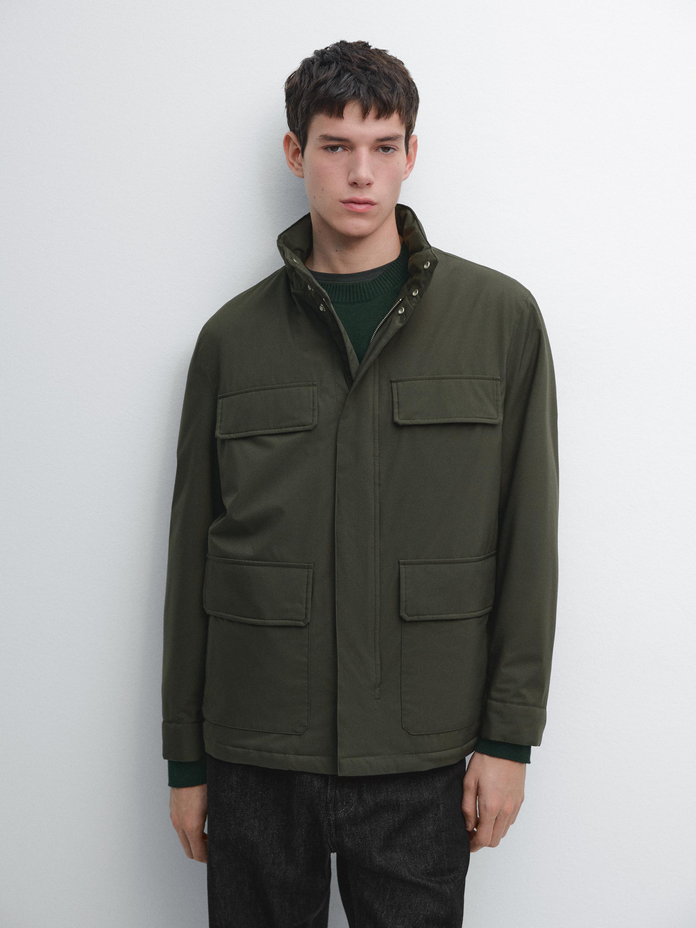 Chaqueta acolchada bolsillos water repellent