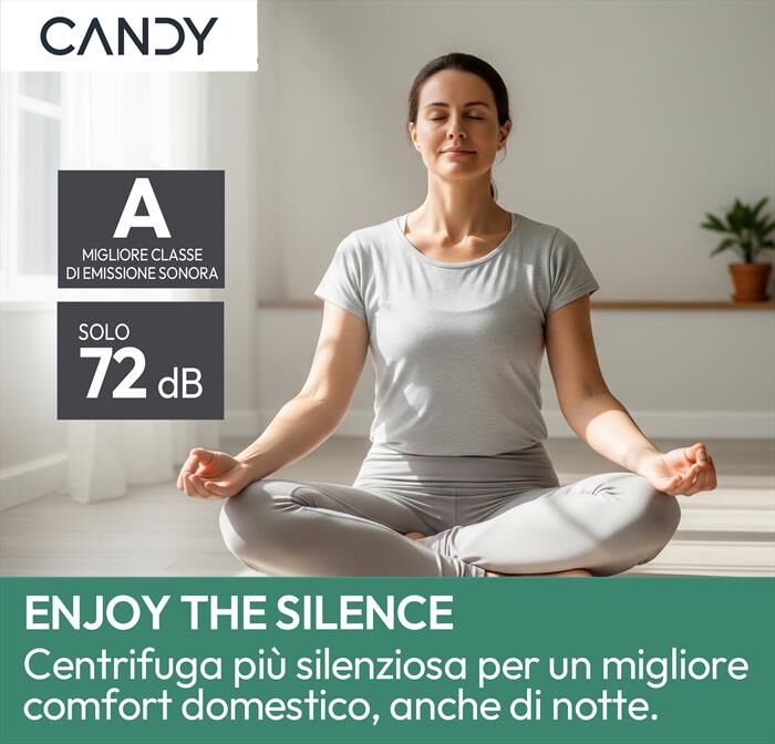CANDY - Lavatrice BR 26SSB6G-S 6 Kg Classe A-Antracite