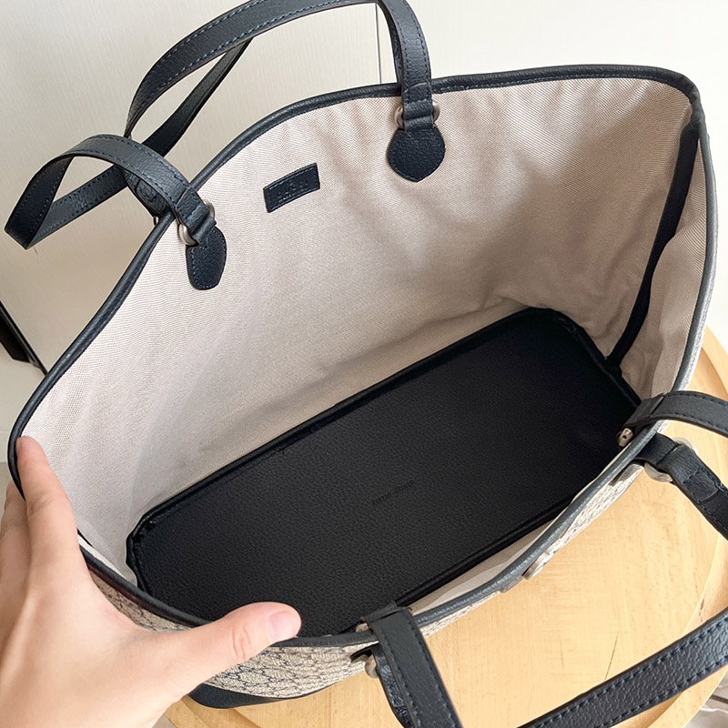 15.2″x11.2″x5.9″ Canvas&Leather Tote bag BB-921343