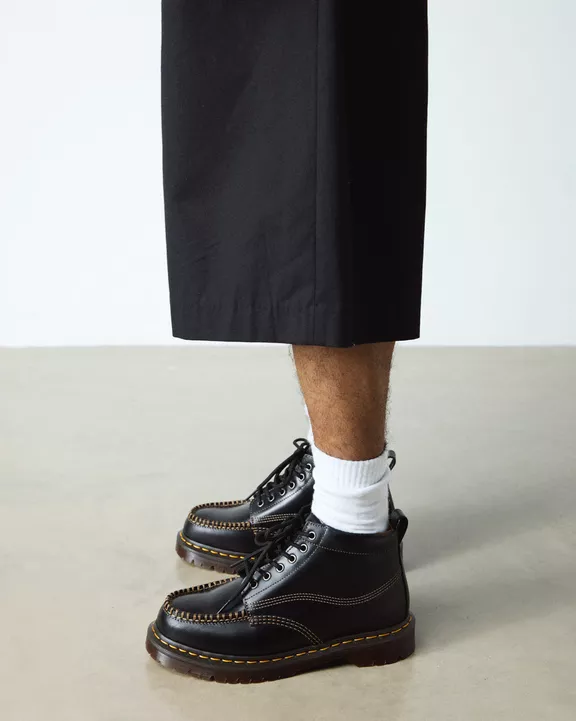 Lowell Chukka Moc Toe Leather Ankle Boots