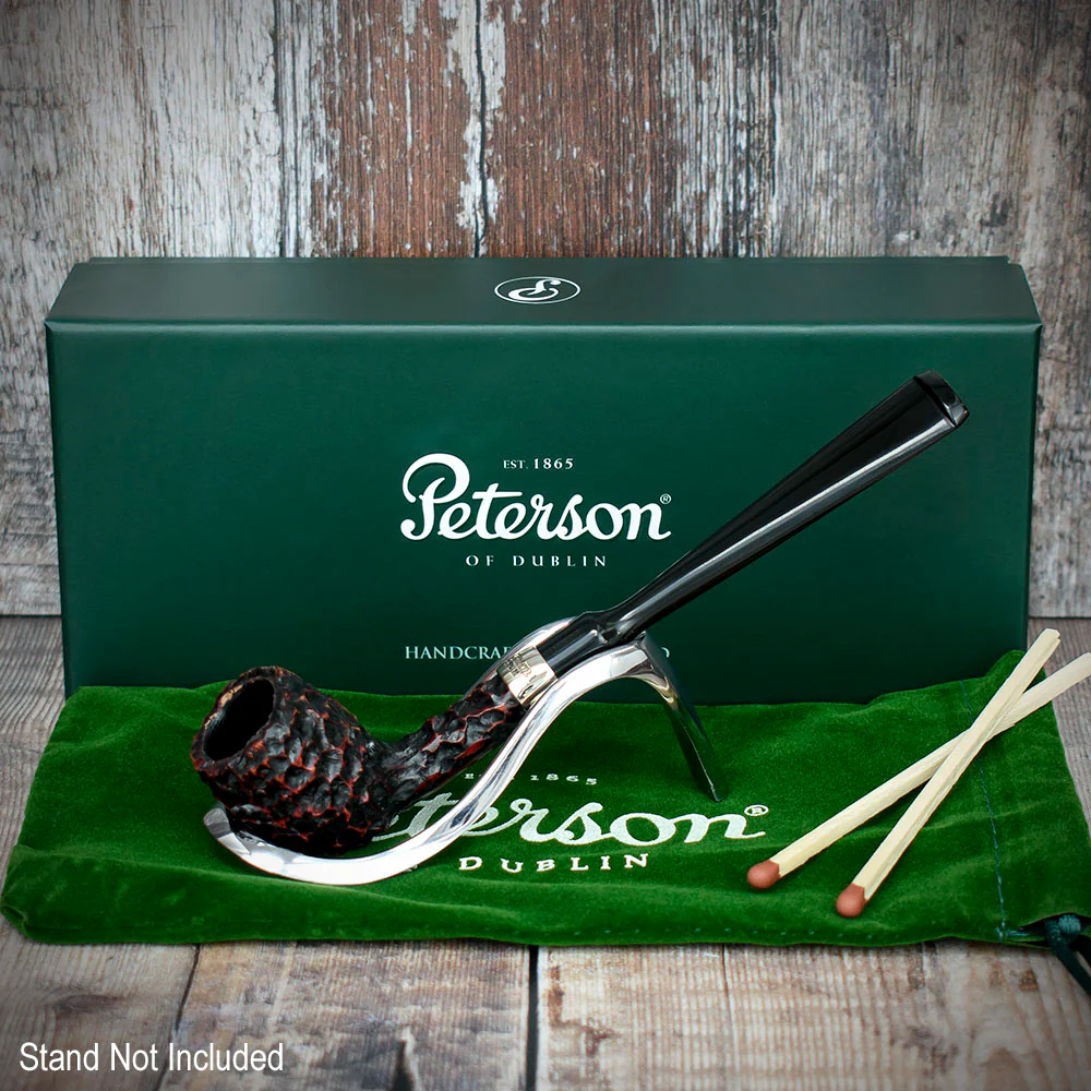 Peterson of Dublin Speciality Belgique Rustic Briar Smoking Pipe