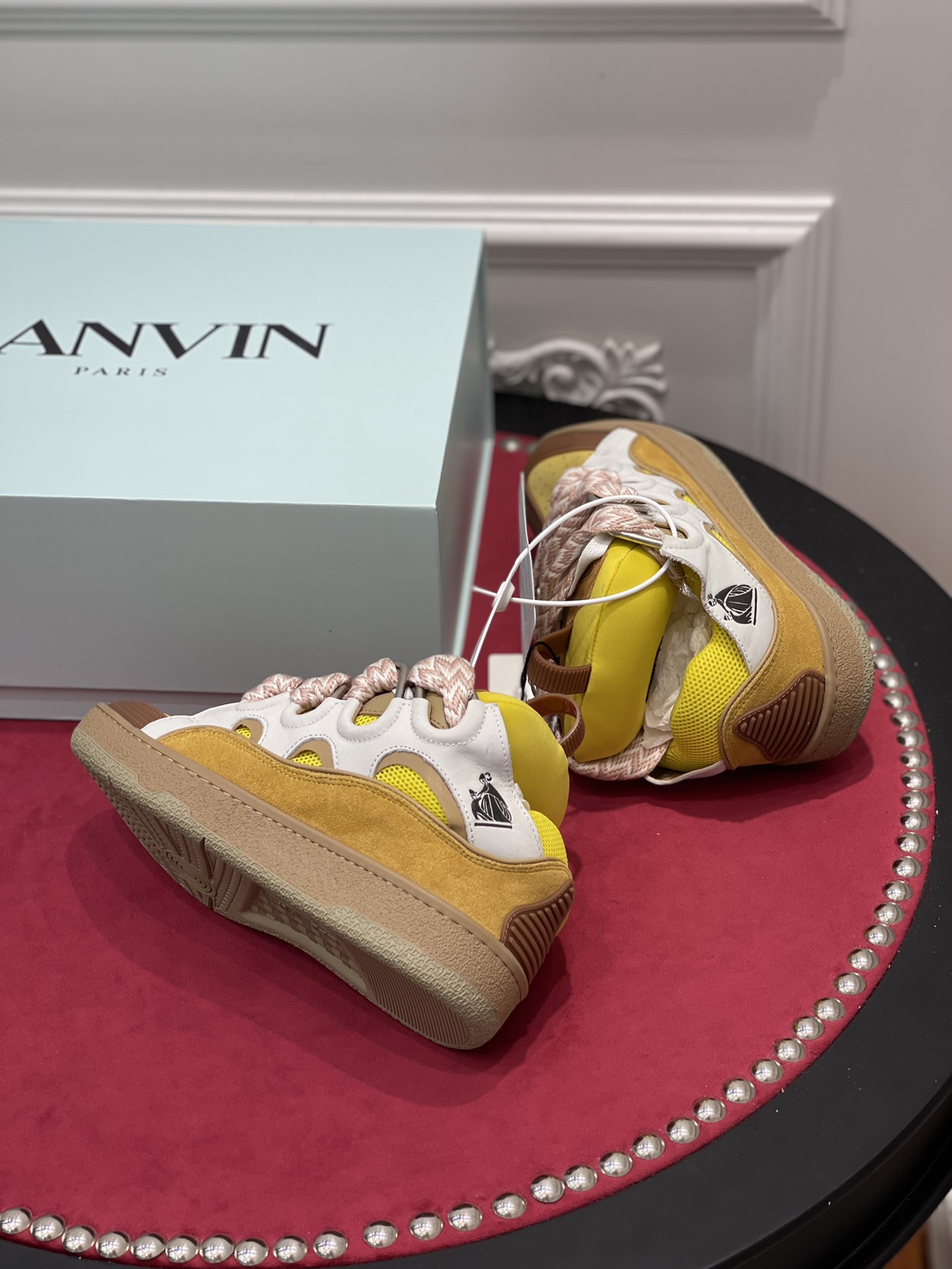 LAN Leather Curb Beige Yellow FM-SKRK11-DRAG-H200509