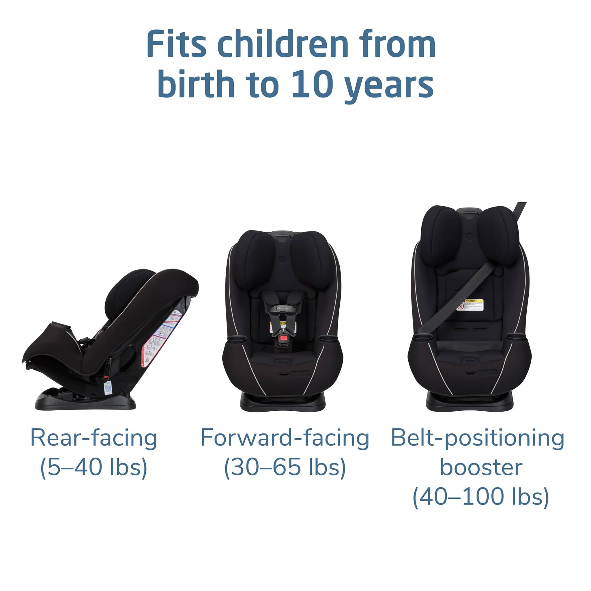 Maxi-Cosi Pria Max All-in-One Convertible Car Seat - Caspian Caviar