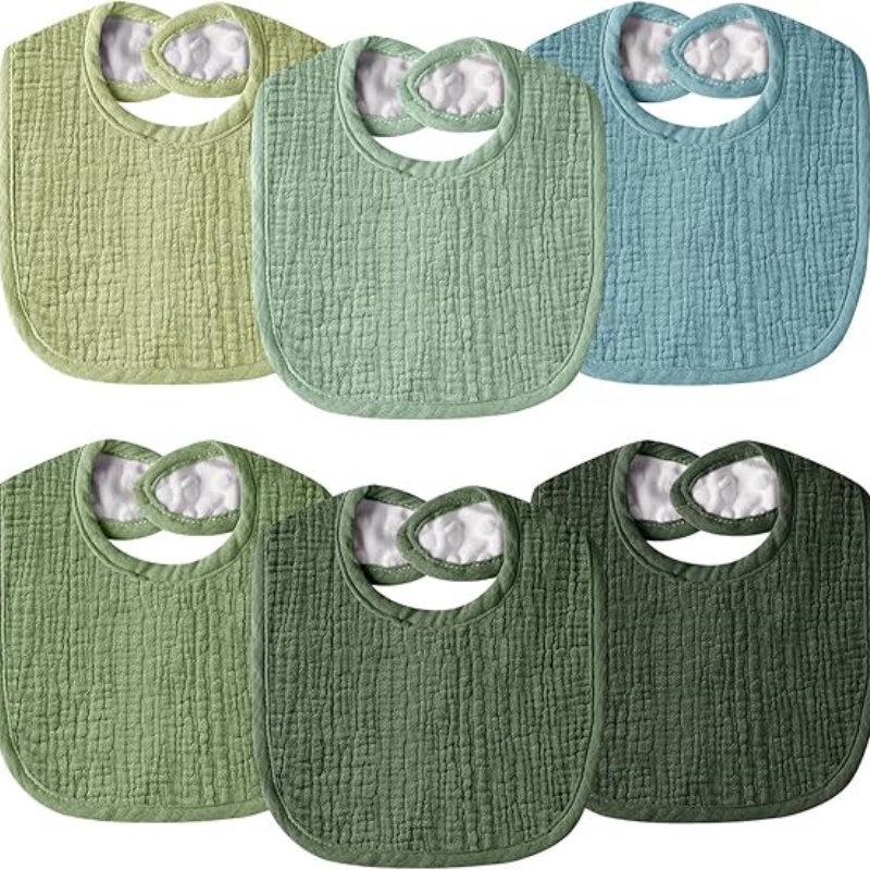 CLOUDBABY-BIB Muslin Baby Bibs for Unisex Boys Girls