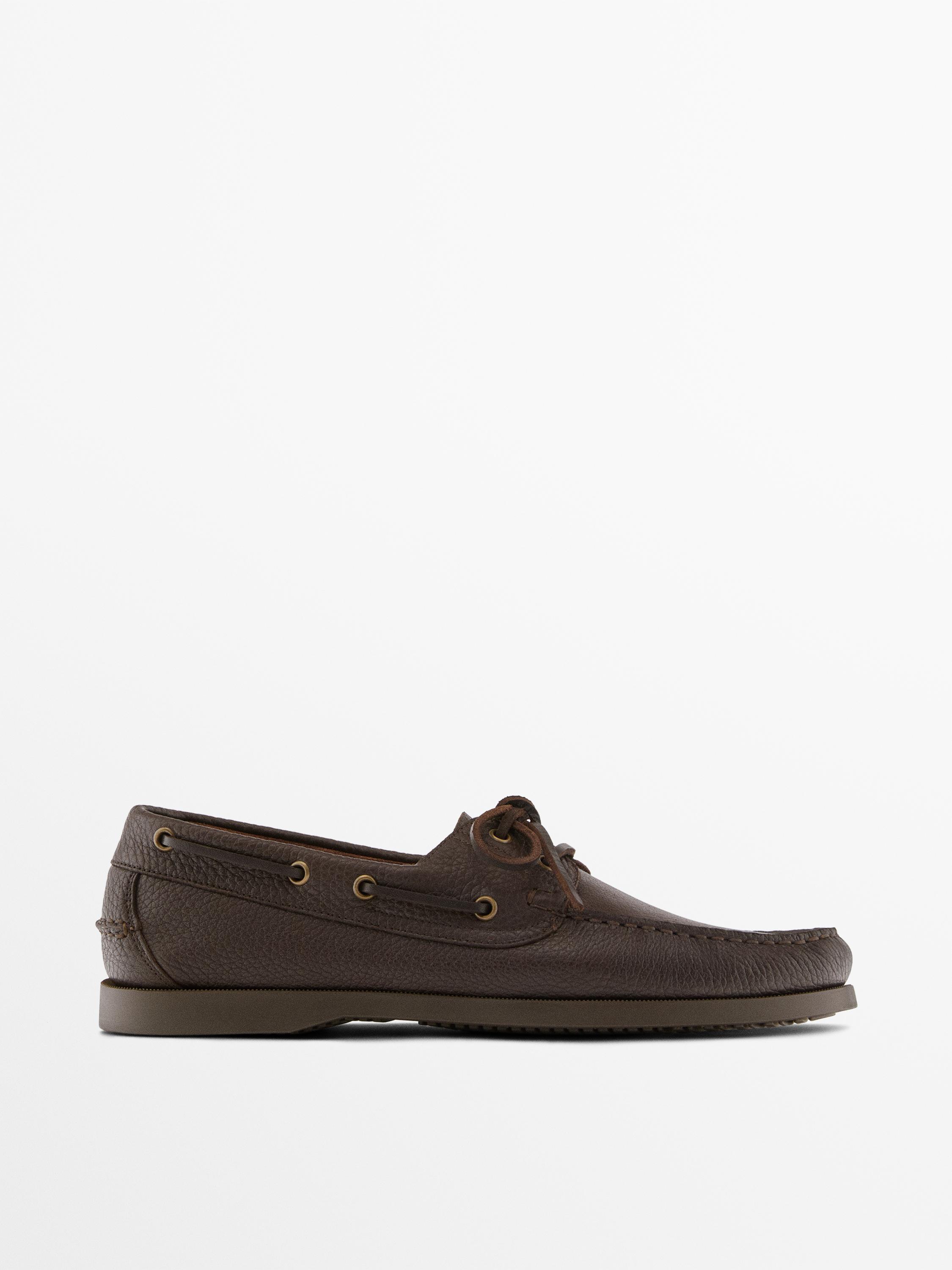 Zapato náutico piel