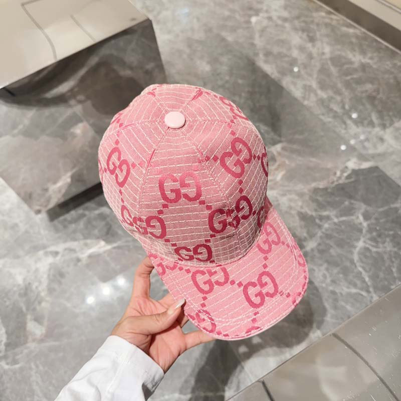 Fashion Adjustable Pink Baseball Cap MZ-916094