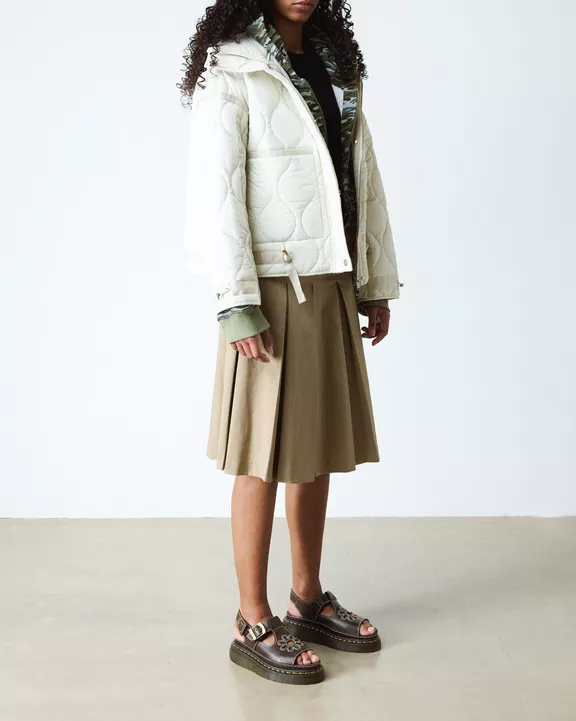 Dunnet Flower Full Grain Leather Sandals