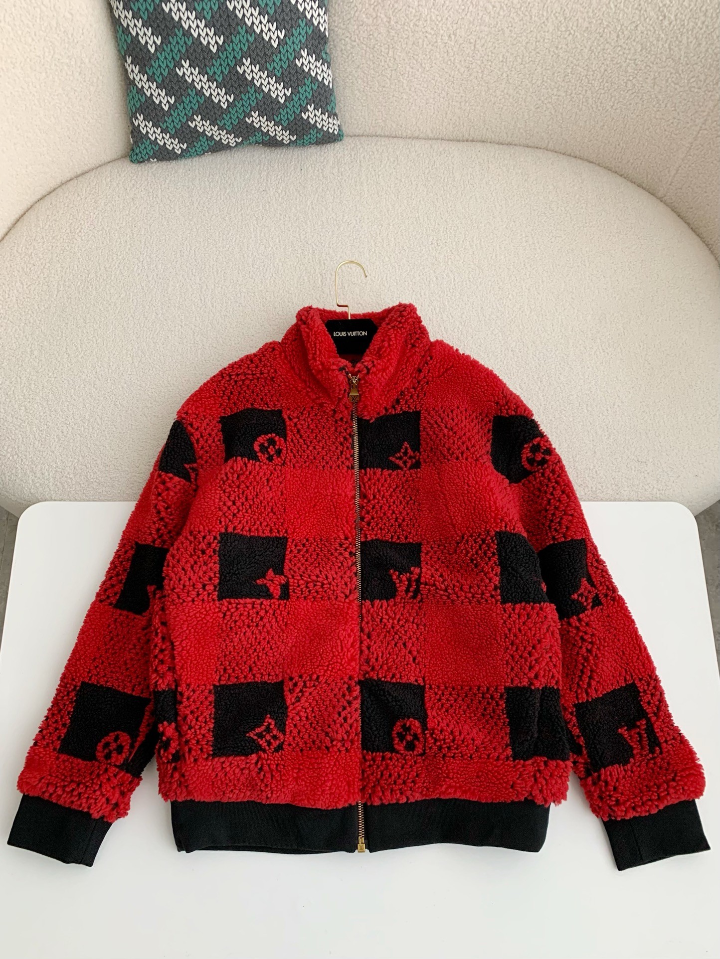 LV  Checked lapels Jackets