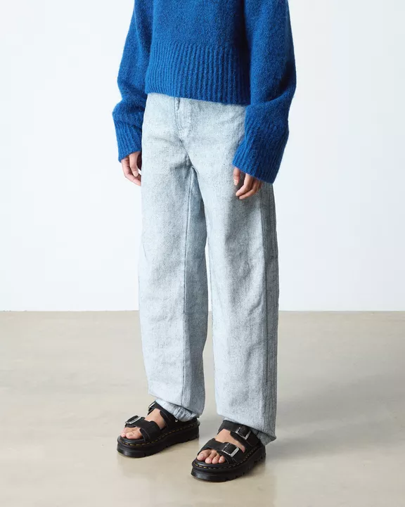 Zebzag Suede Sandals