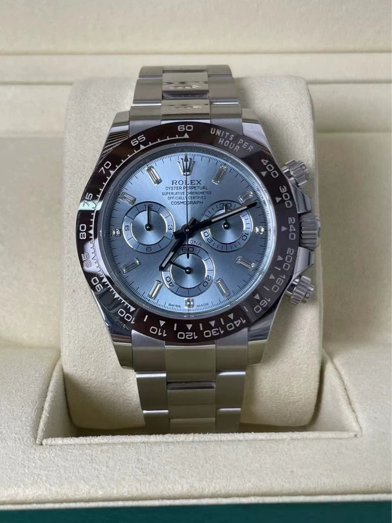 Cosmograph Daytona Ice-blue Dial 116506-0002