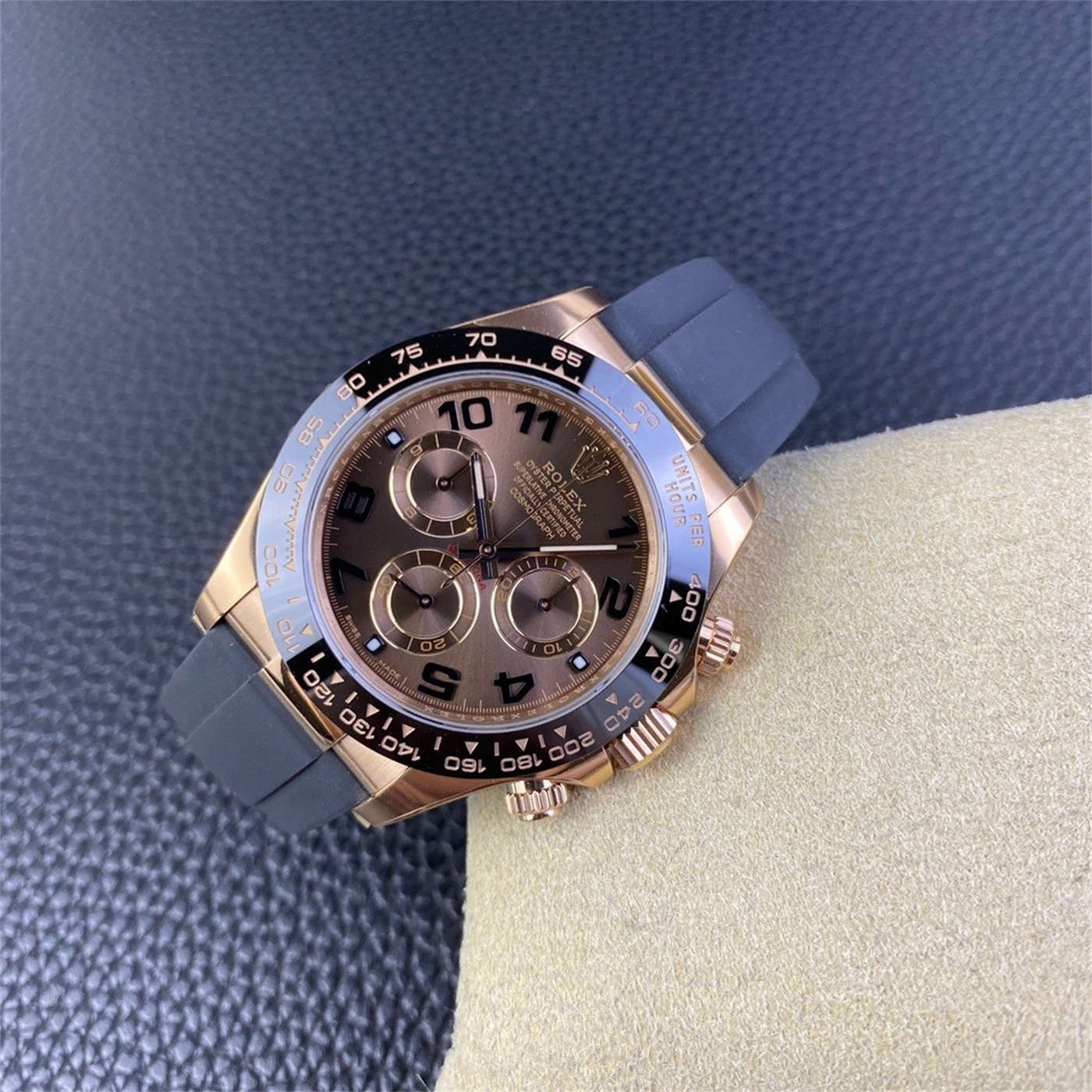 Clean Daytona Rose Gold Replica – Chocolate Dial 116515LN