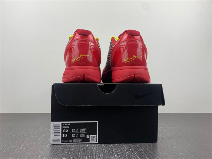 NK Zoom Kobe 6 ZK6 FV4921-600