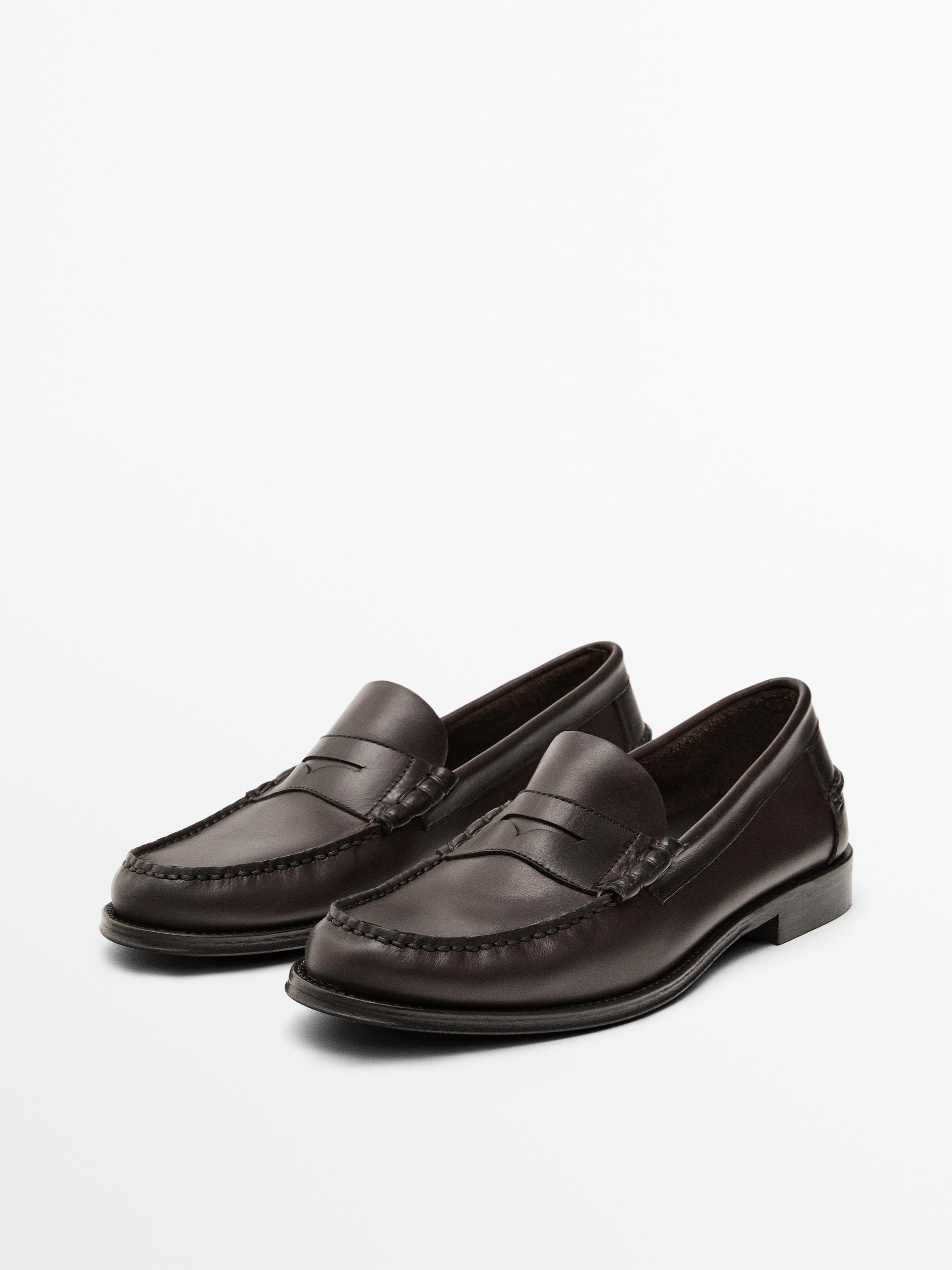 Mocasín antifaz piel engrasada soft