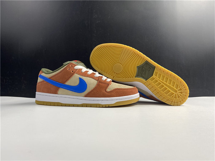 NK SB Dunk Low Corduroy Dusty Peach  BQ6817-201