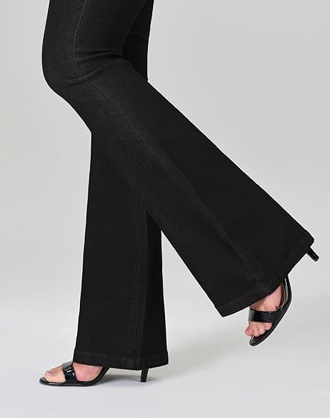 AERLEN Women's Trendy Stretchy Flare Jeans