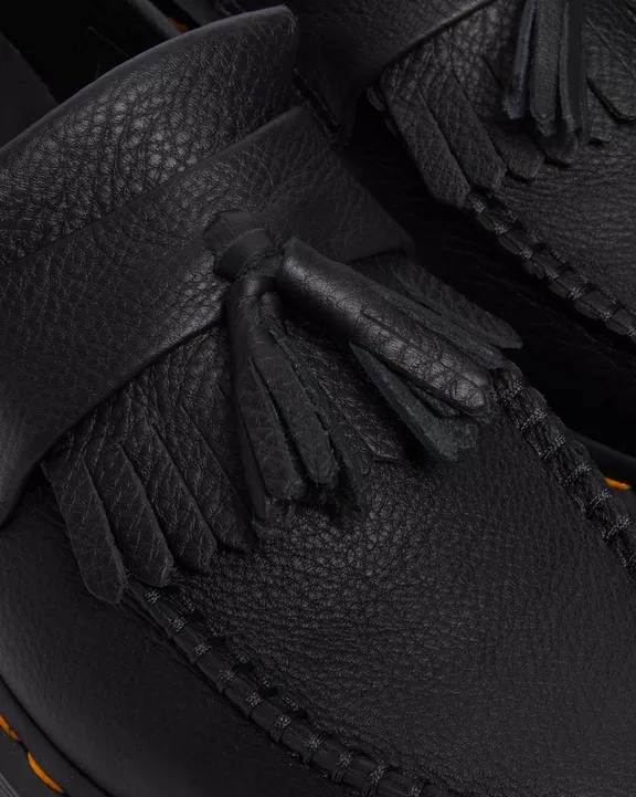 Adrian Virginia Leather Tassel Loafers