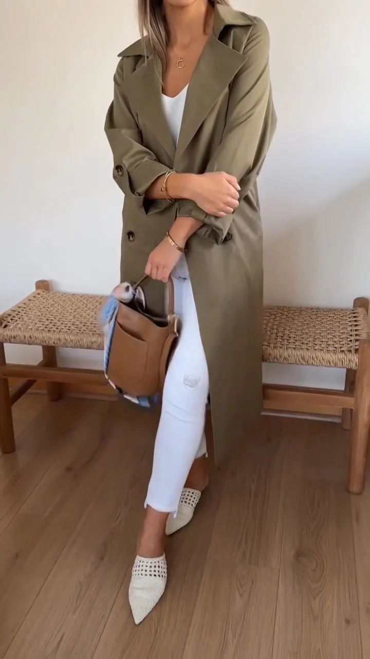 Ladies Lapel Temperament and Leisure Coat