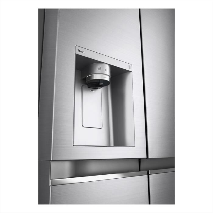 LG - Frigorifero side by side GSLV90PZAD Classe D 635lt-Acciaio inossidabile