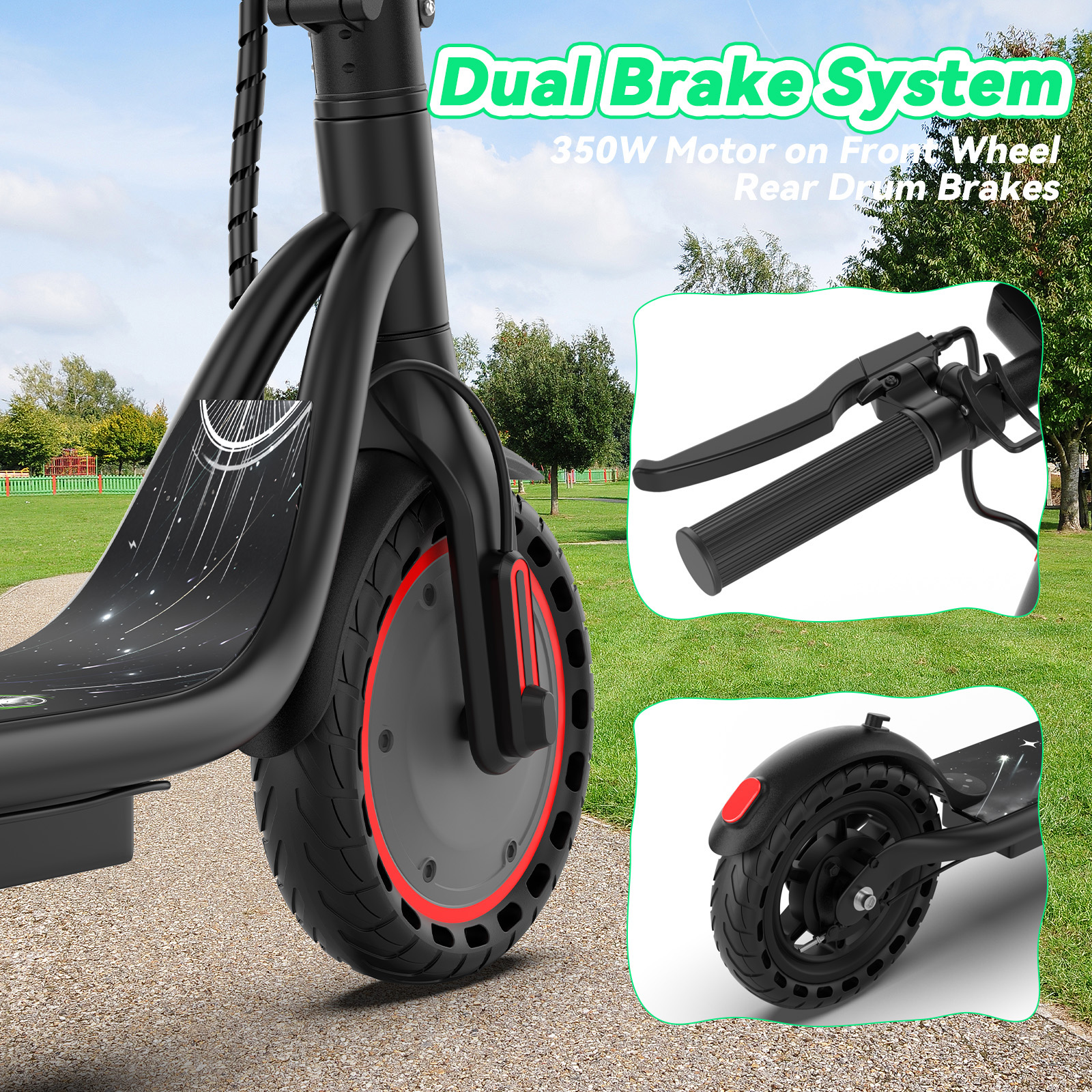 LadPed LP30 Electric Scooter 350W 5.2 Ah Foldable