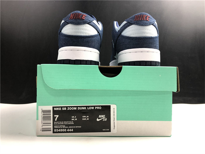 NK SB Dunk Low Binary Blue 854866-444