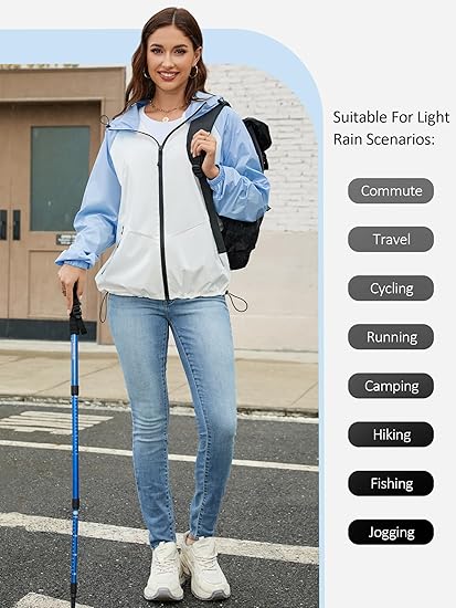 Lightweight Rain Jacket Women