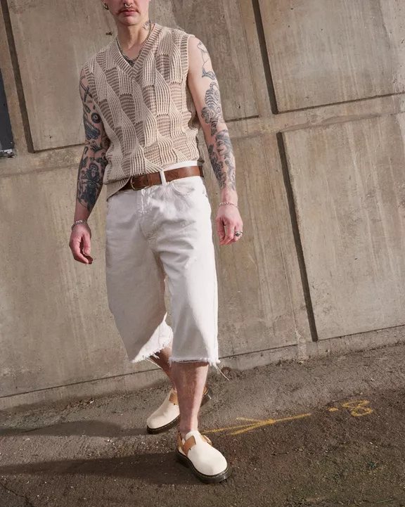 Jorge II Suede & Leather Slingback Mules