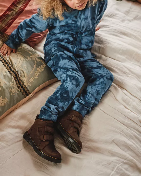 Junior Raffe Easy-On Leather Boots