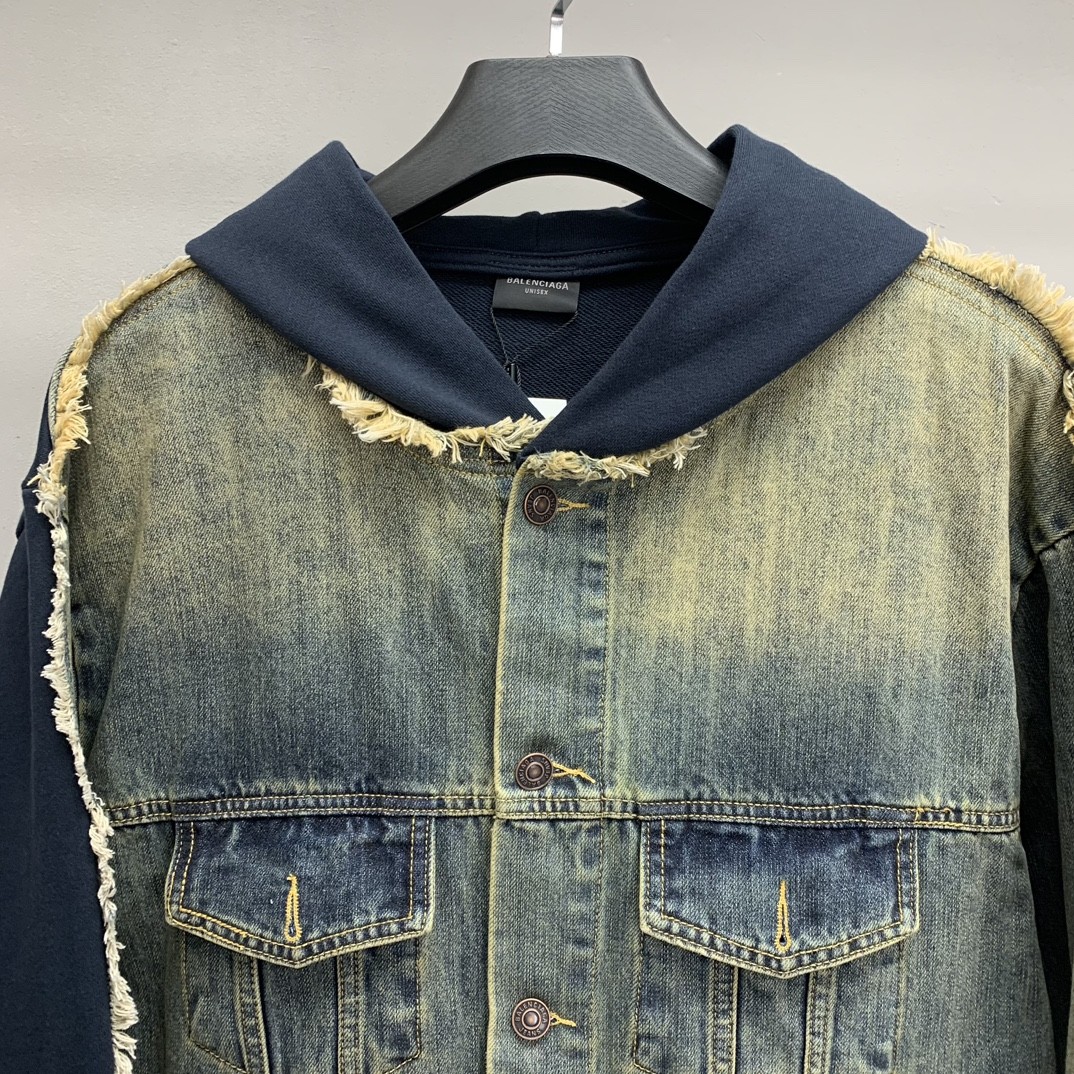 BLCG patchwork denim jacket