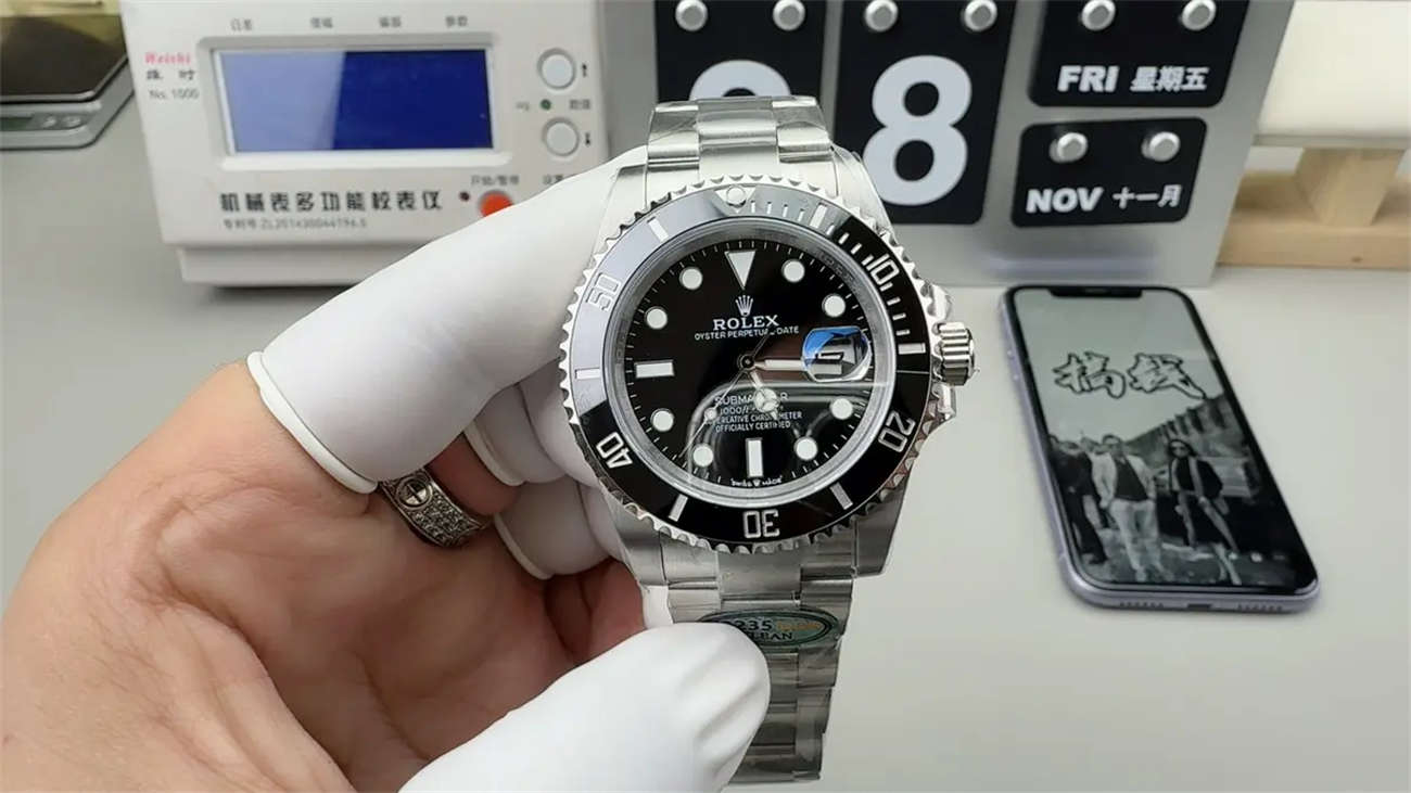 Clean Factory Rolex Submariner 126610LN Replica – Black Dial V5 Edition (Dandong 3235)