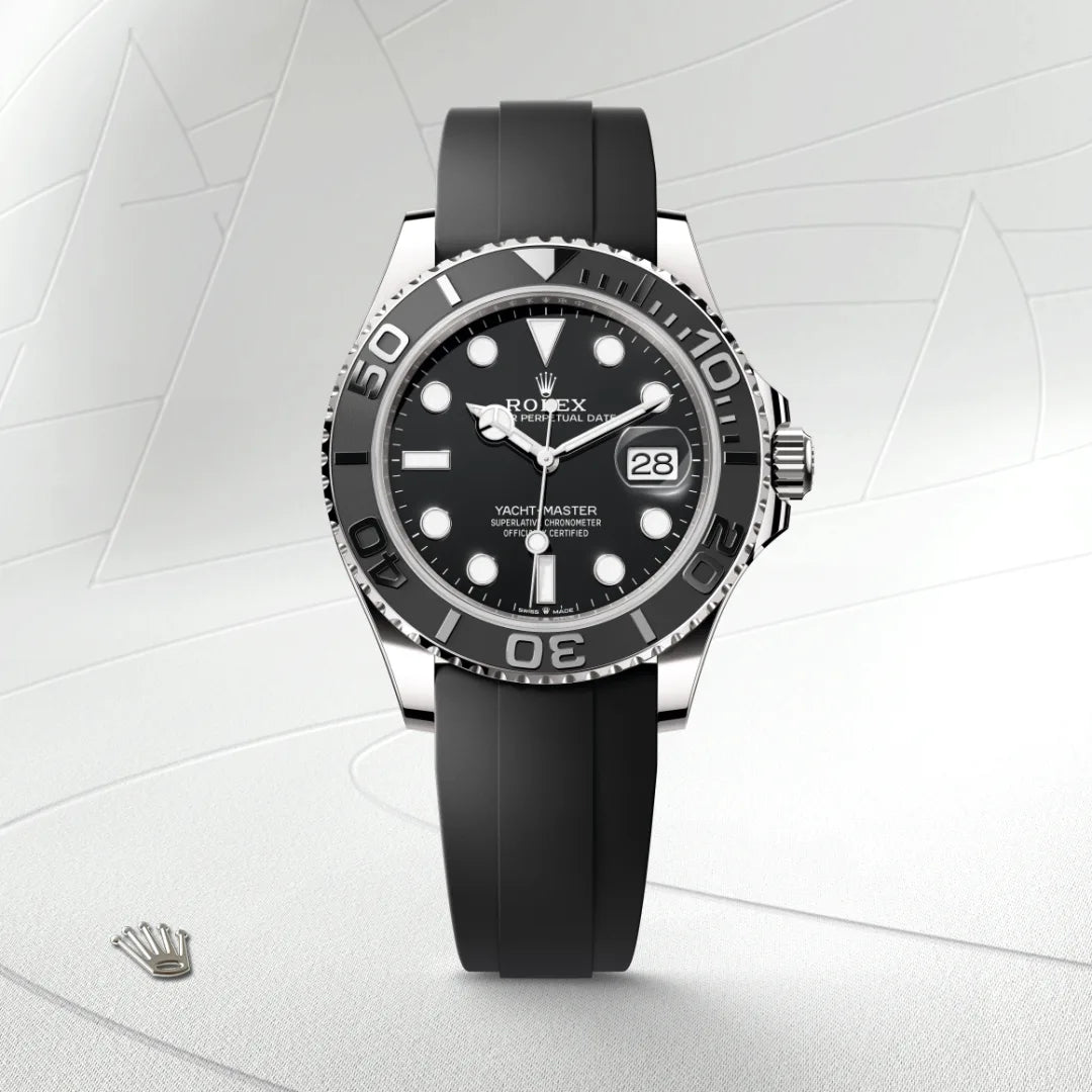 2025 Yacht-Master 42 Rolex Oyster, 42 mm, white gold M226659-0002