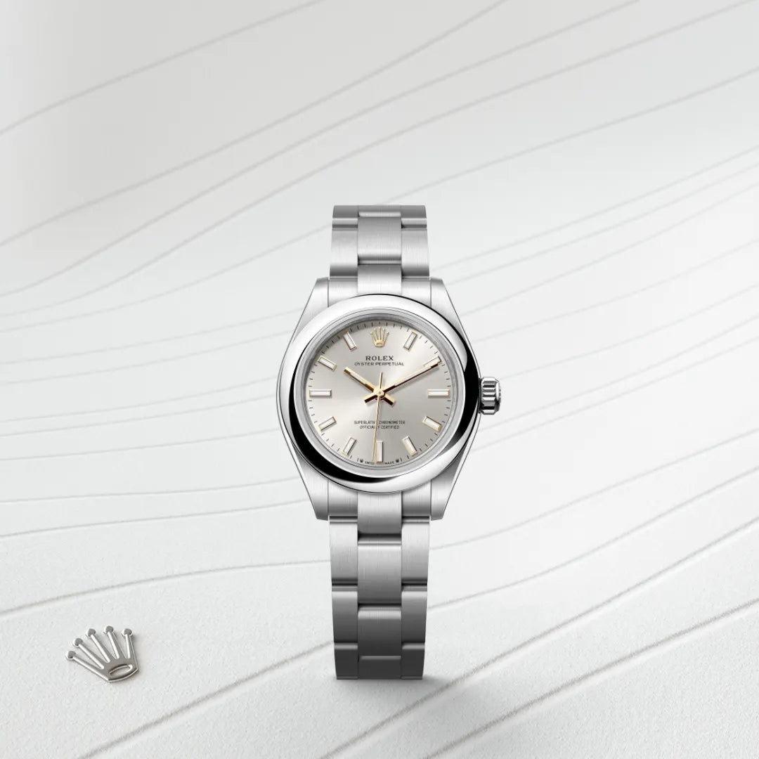 2025 Oyster Perpetual 28 Rolex Oyster, 28 mm, Oystersteel M276200-0001