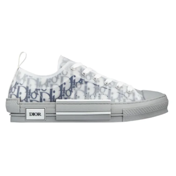 DR B23 League Low – White Navy Blue Dior