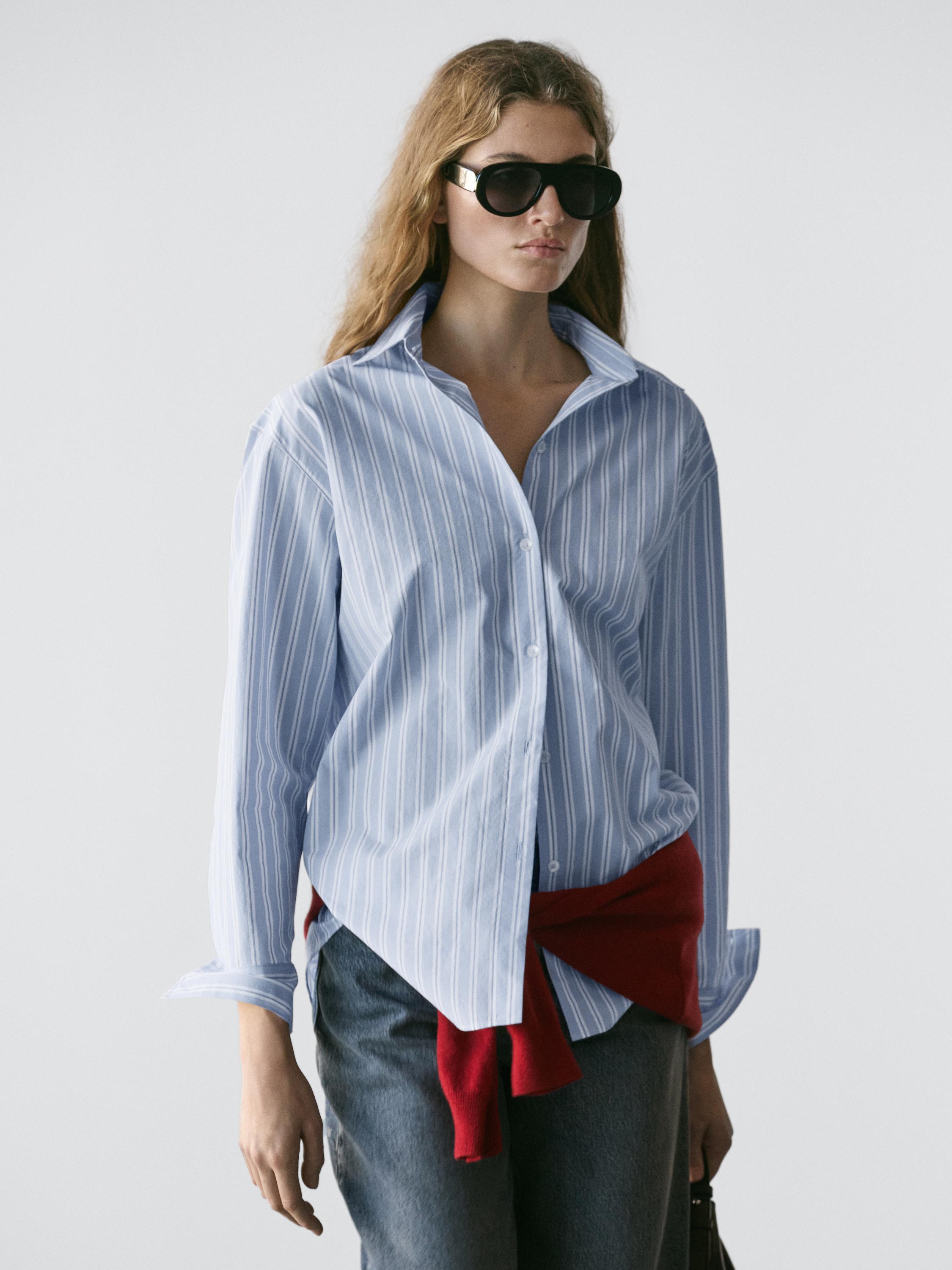 Camisa rayas 100% algodón