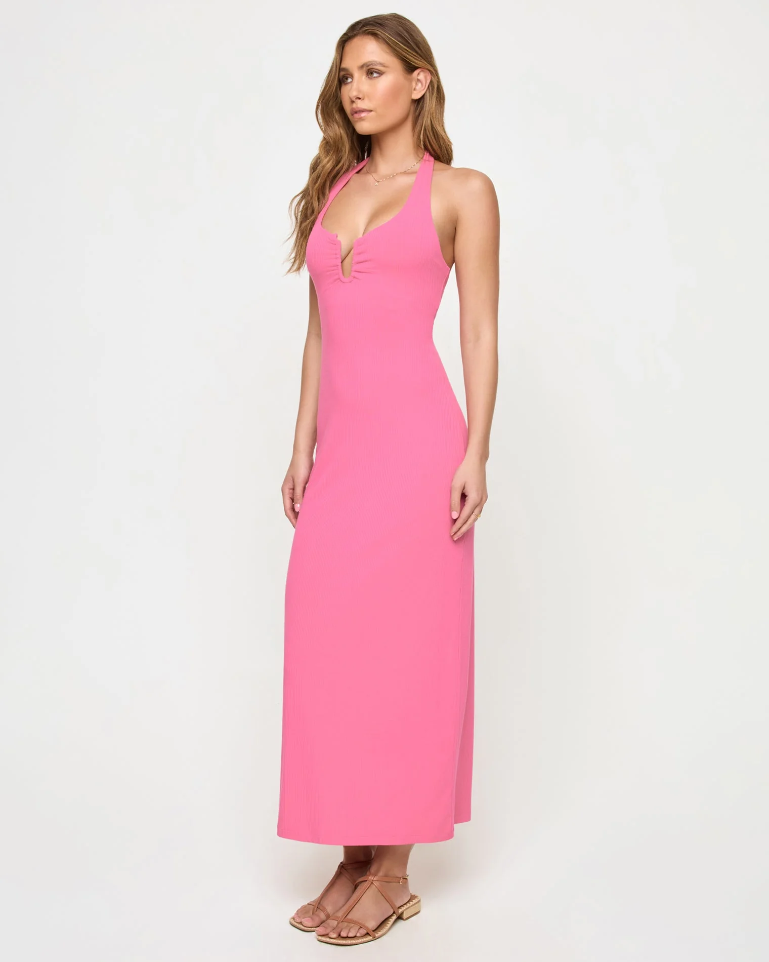 La Femme Dress - Begonia